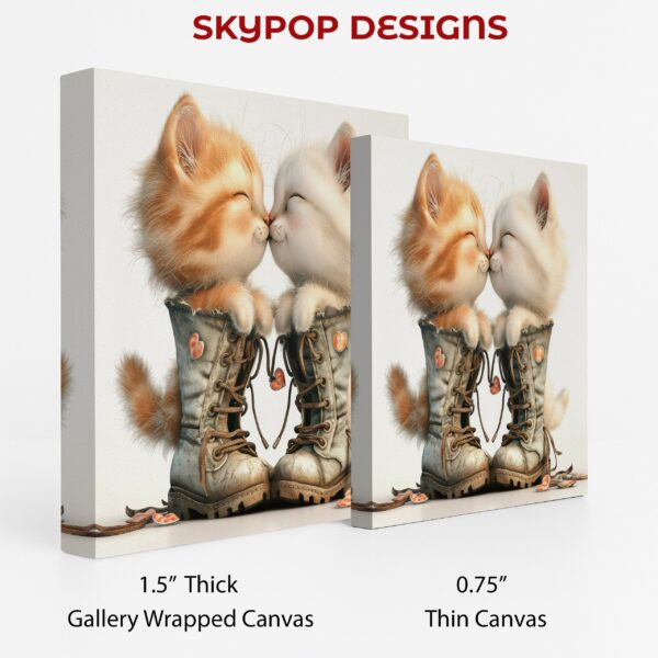 Kitten Love Boots Art