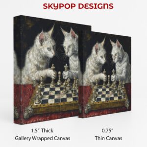Cat Chess Art
