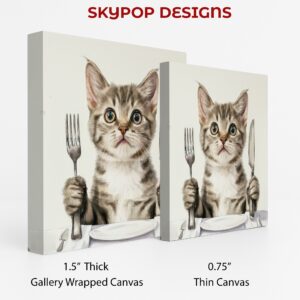 Kitten Dinner Art
