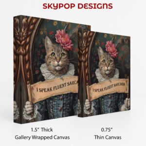 Sarcastic Cat Art