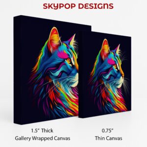 Rainbow Cat Art