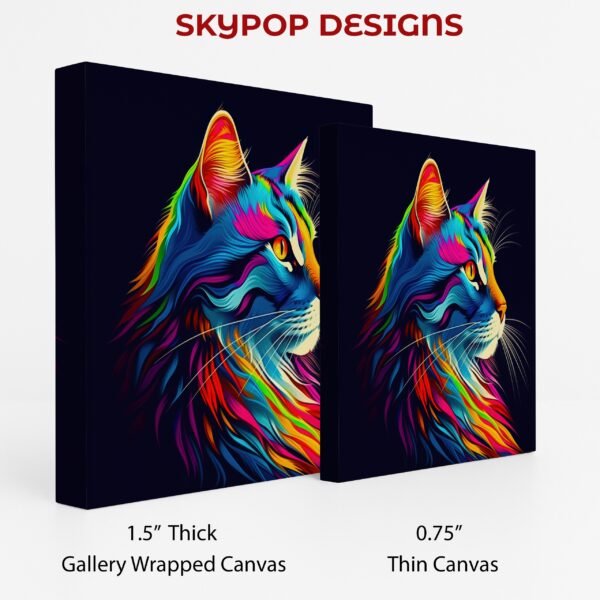 Rainbow Cat Art