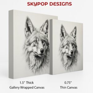 Wolf Portrait Art