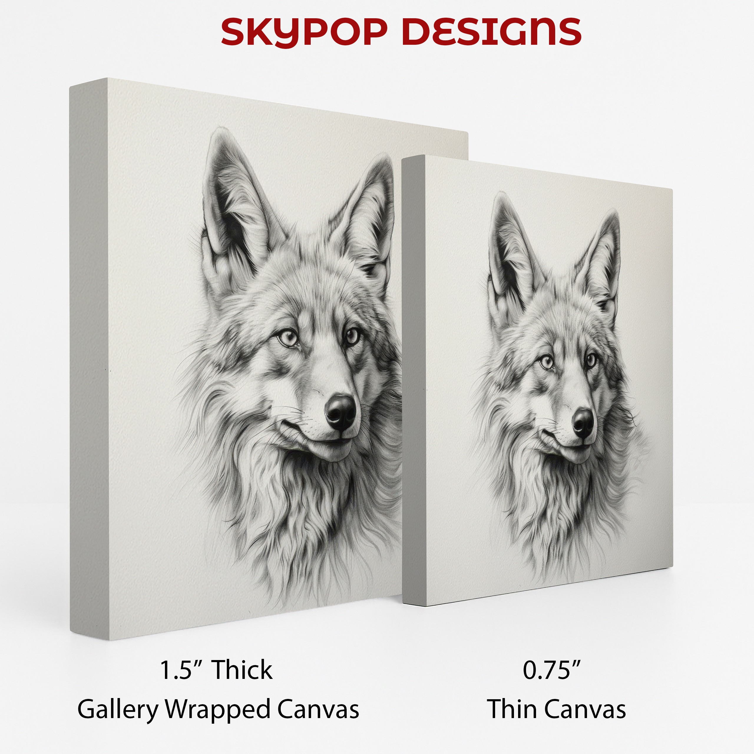 2.jpg Wolf Portrait Art