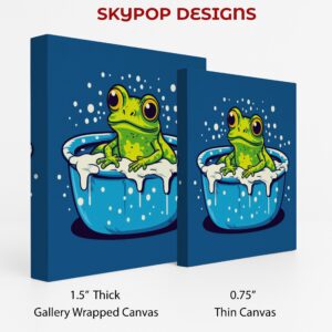 Frog Bath Art