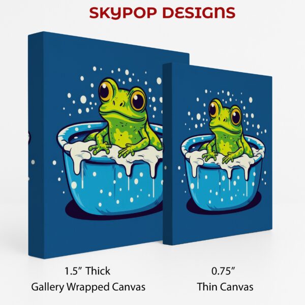 Frog Bath Art