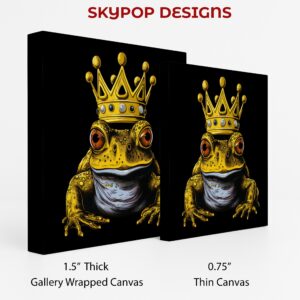 Frog King Crown Art