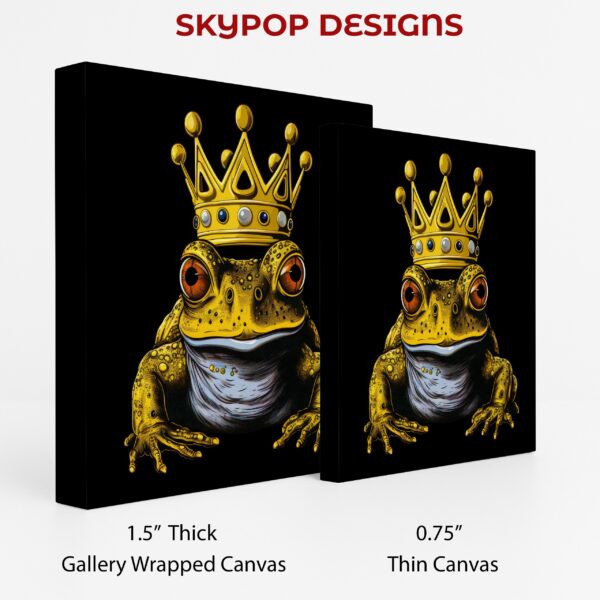 Frog King Crown Art