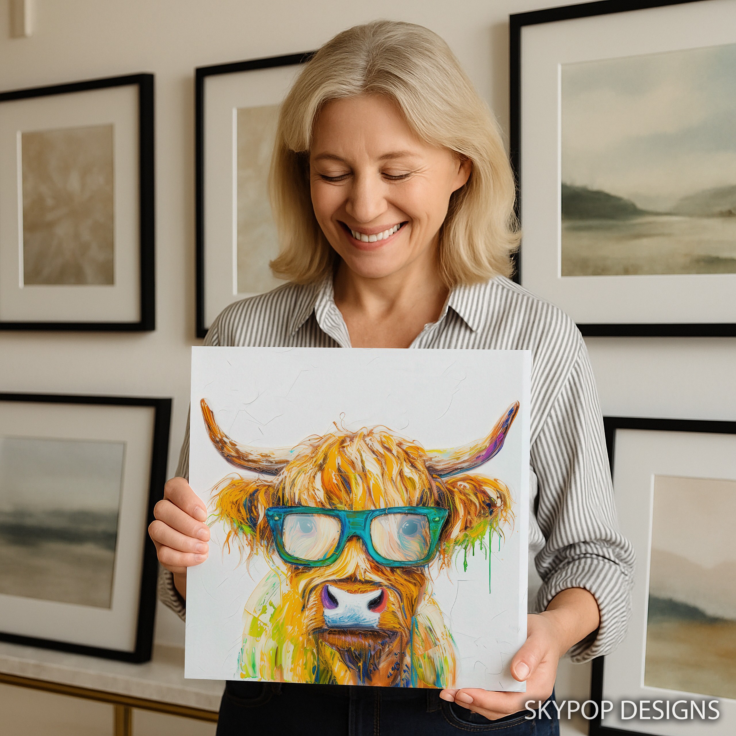 3.jpg Highland Cow Art