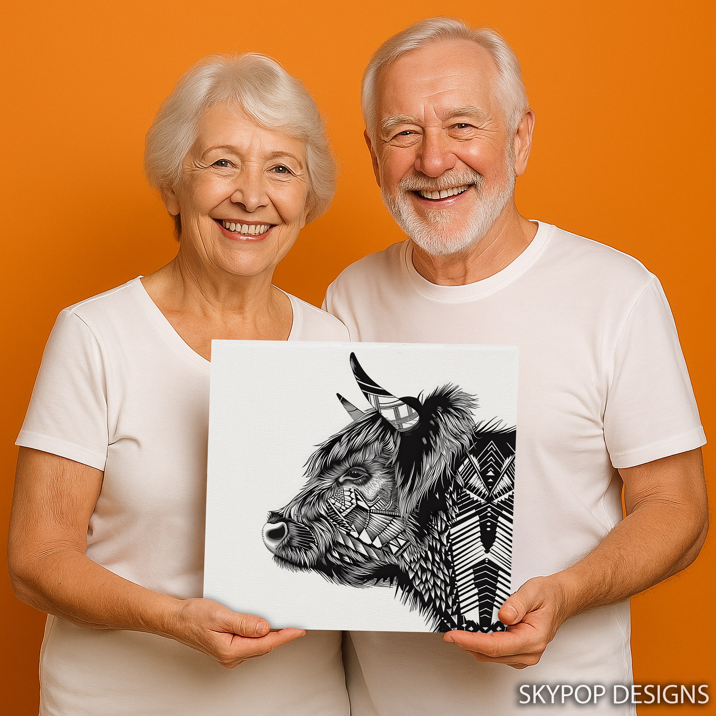 3.jpg Highland Cow Art