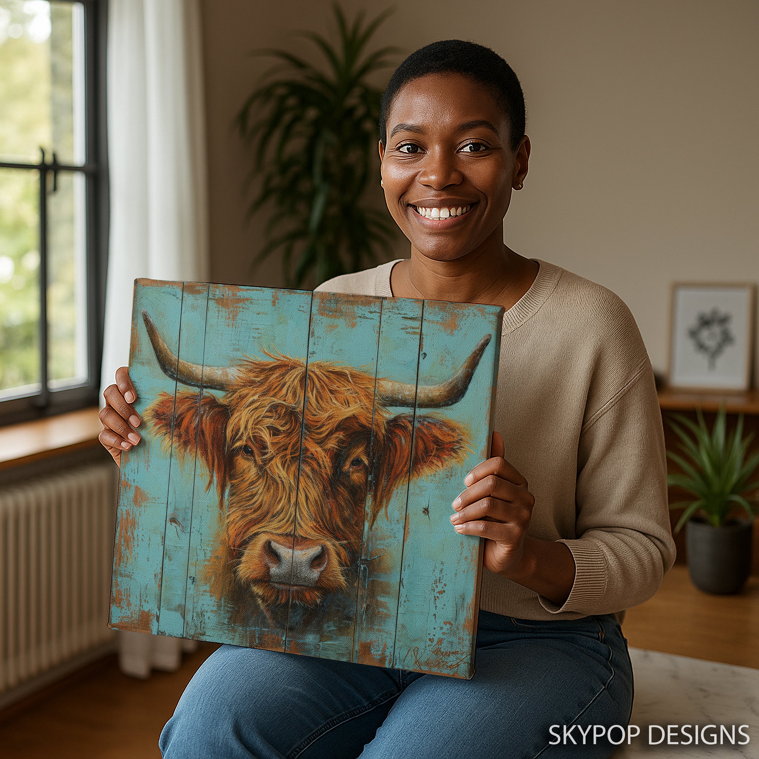 3.jpg Highland Cow Art