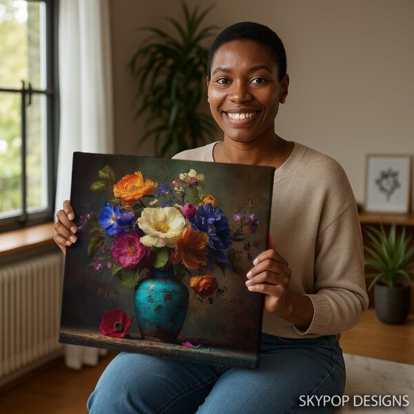 Vibrant Floral Art