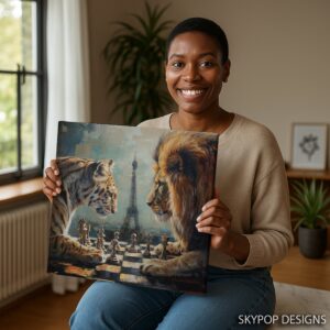 Lion Tiger Art