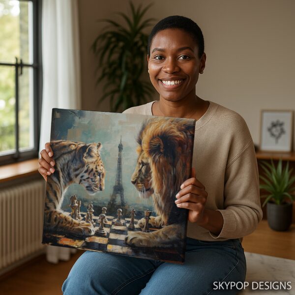 Lion Tiger Art