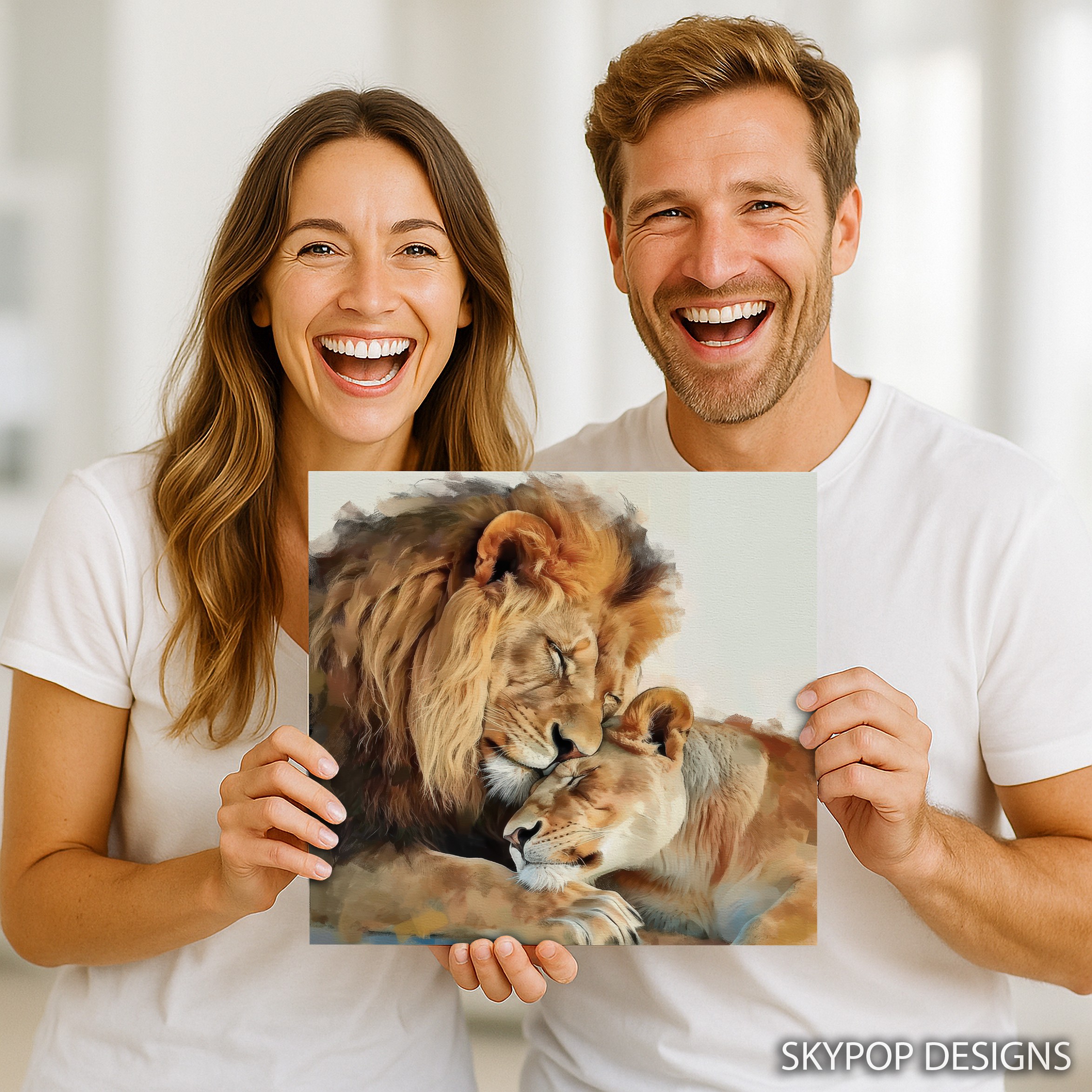 3.jpg Lion Embrace Art