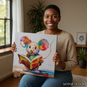 Mouse Reading Art