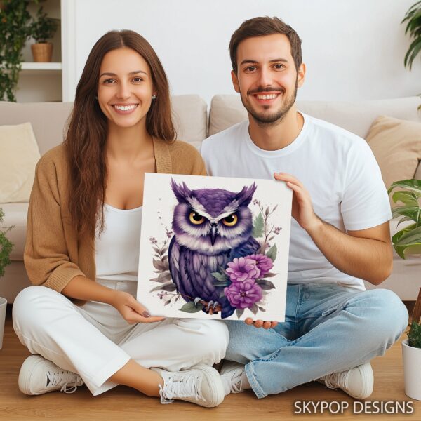 Owl Floral Art