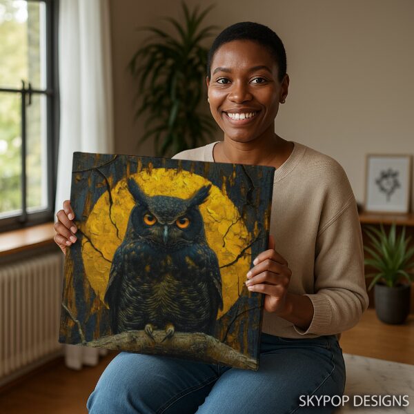 Owl Moon Art