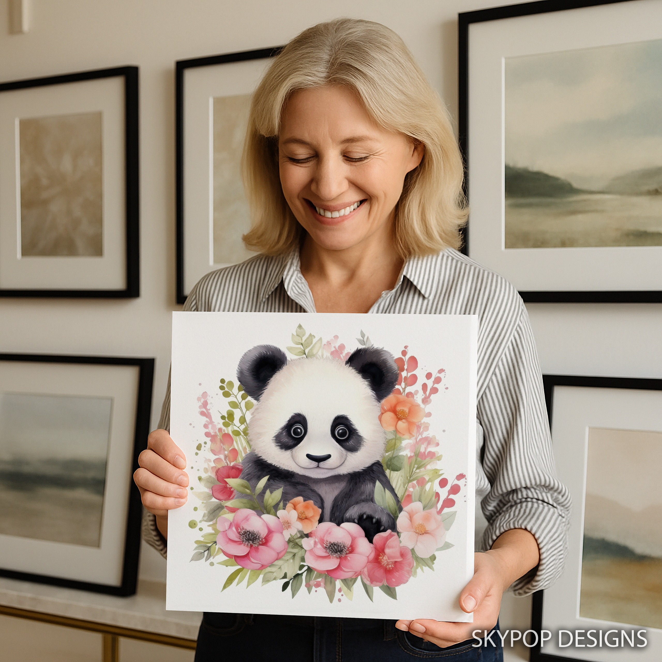 3.jpg Panda Blooming Art
