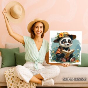 Panda Bee Art