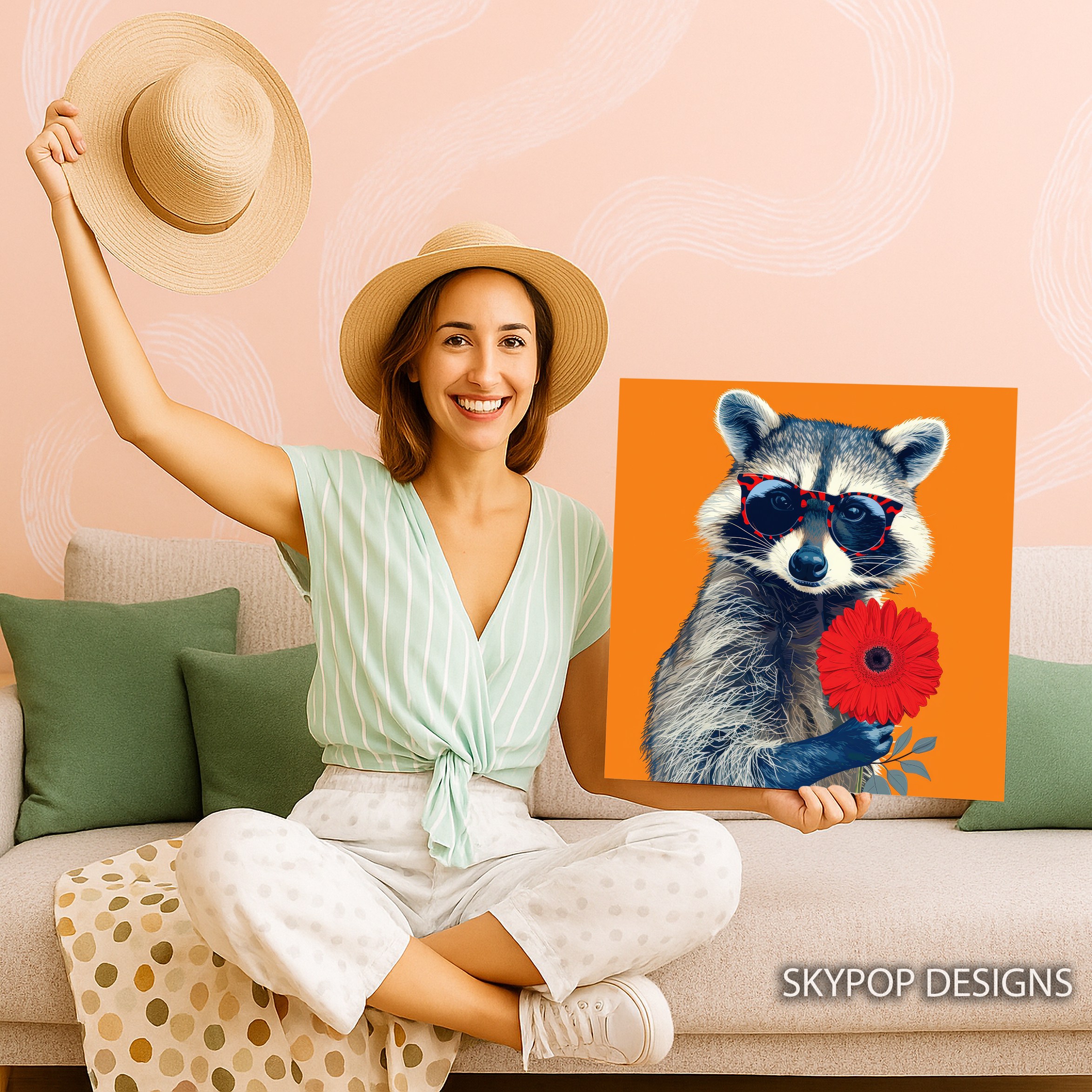 3.jpg Raccoon Art
