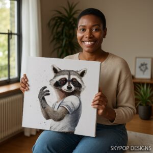 Raccoon Art