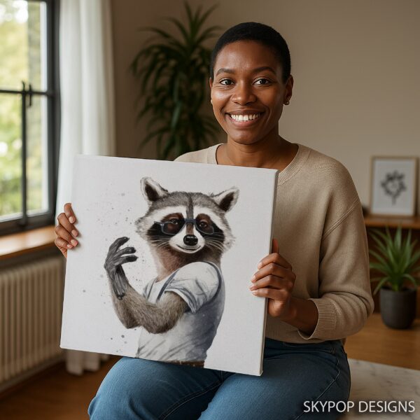 Raccoon Art