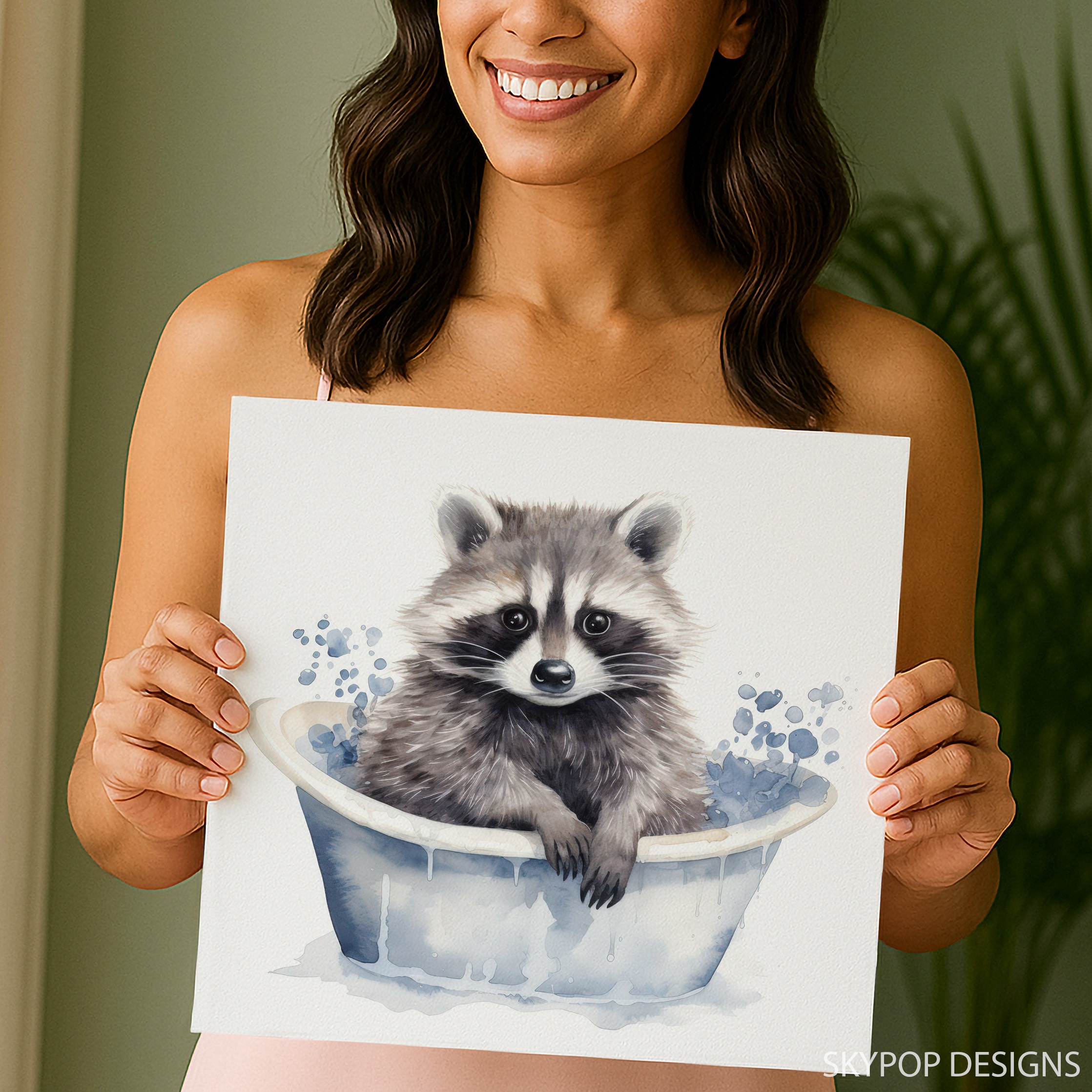 3.jpg Raccoon Art