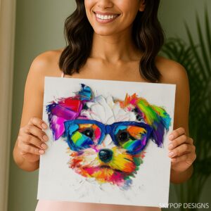 Bichon Frise Dog Art
