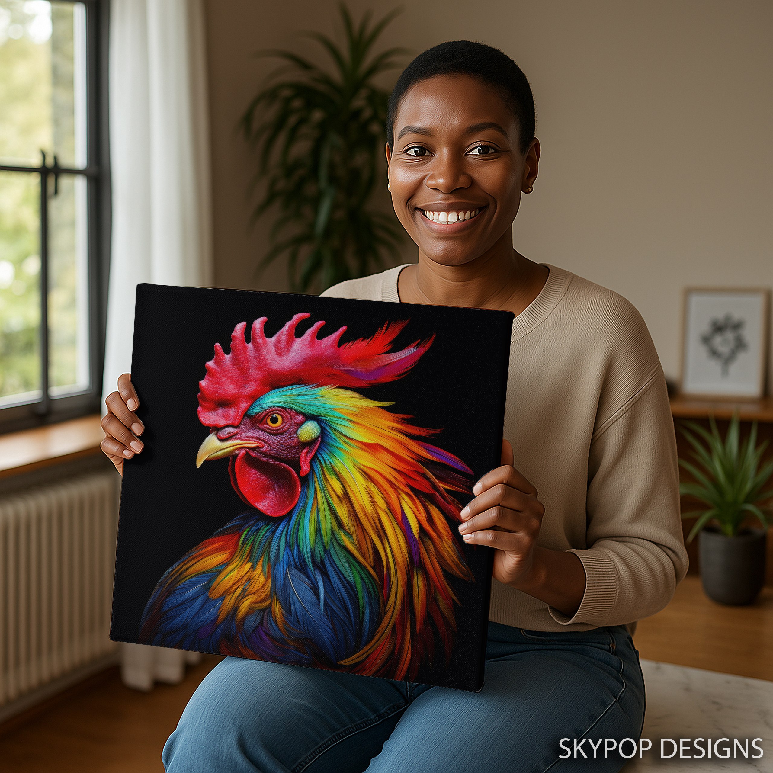 3.jpg Rooster Art
