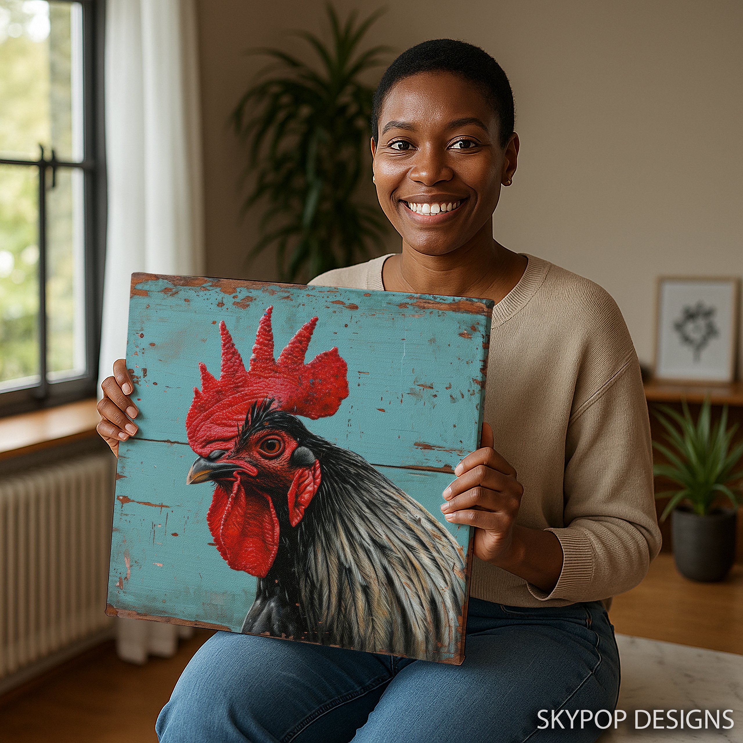 3.jpg Rooster Art