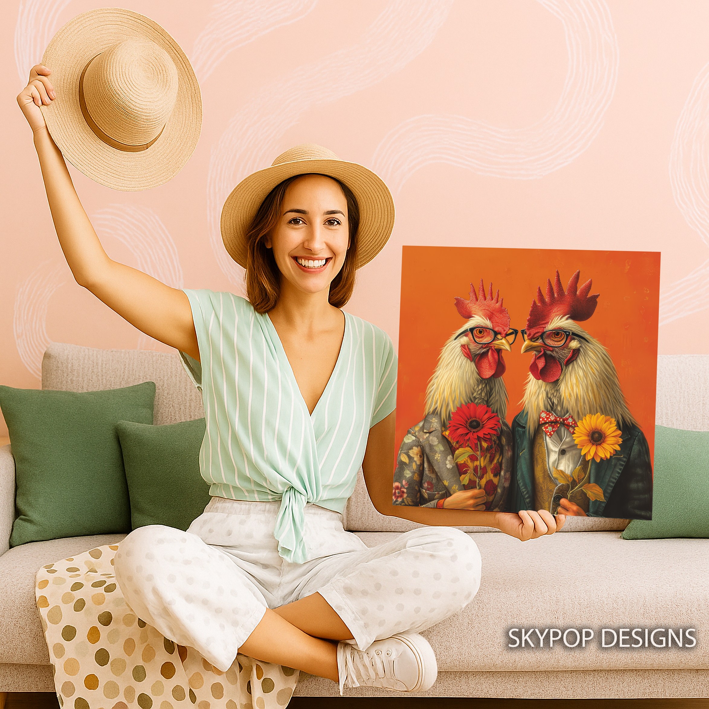 3.jpg Rooster Art