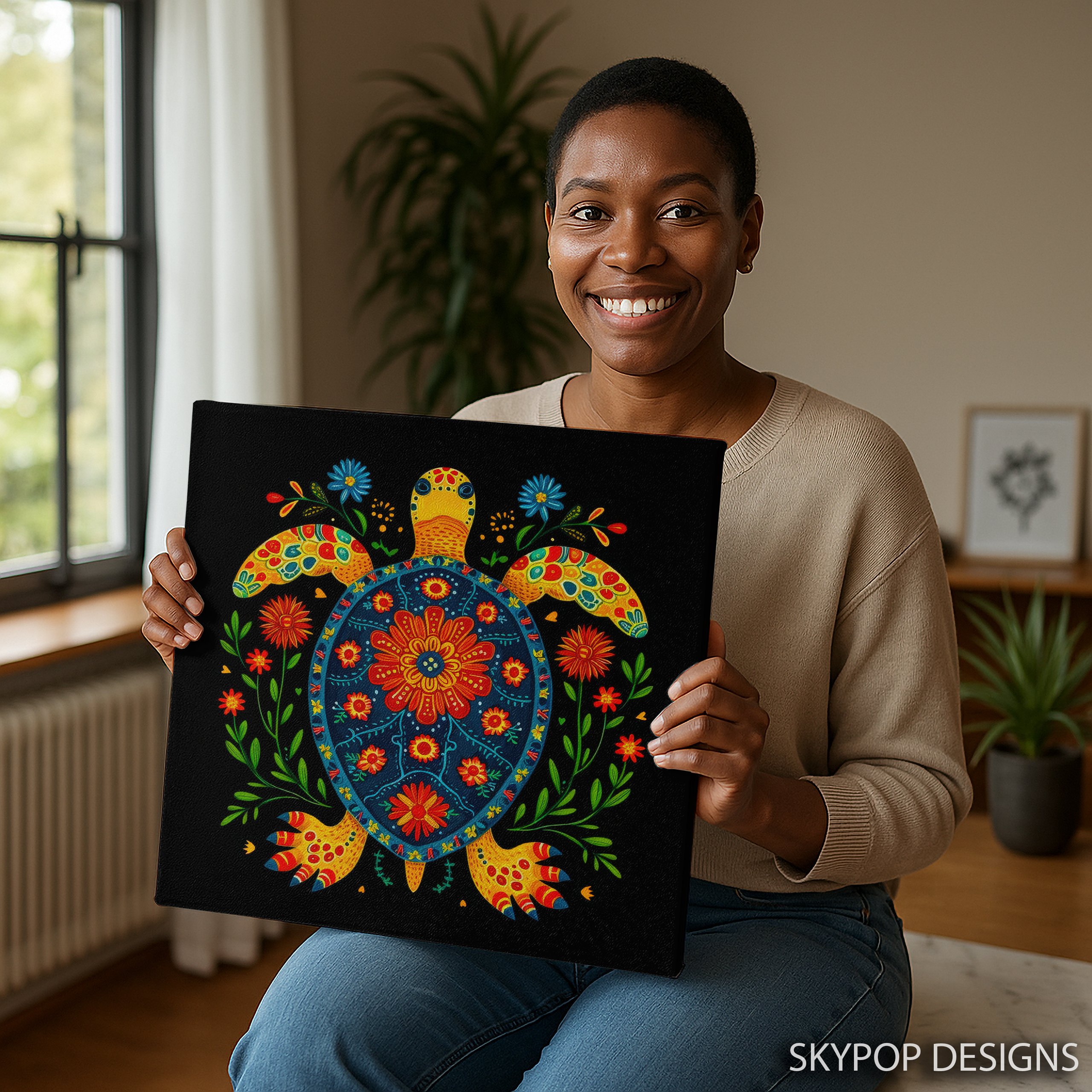 3.jpg Turtle Hummingbird Art