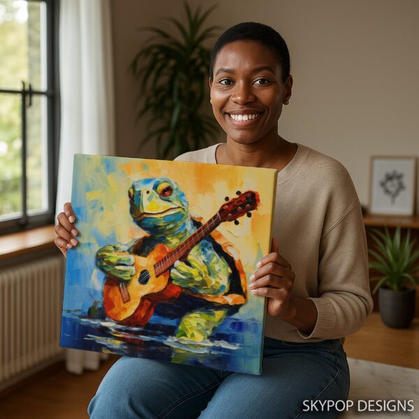 Turtle Serenade Art