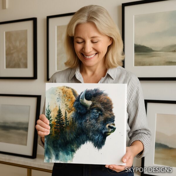 Bison Wilderness Art