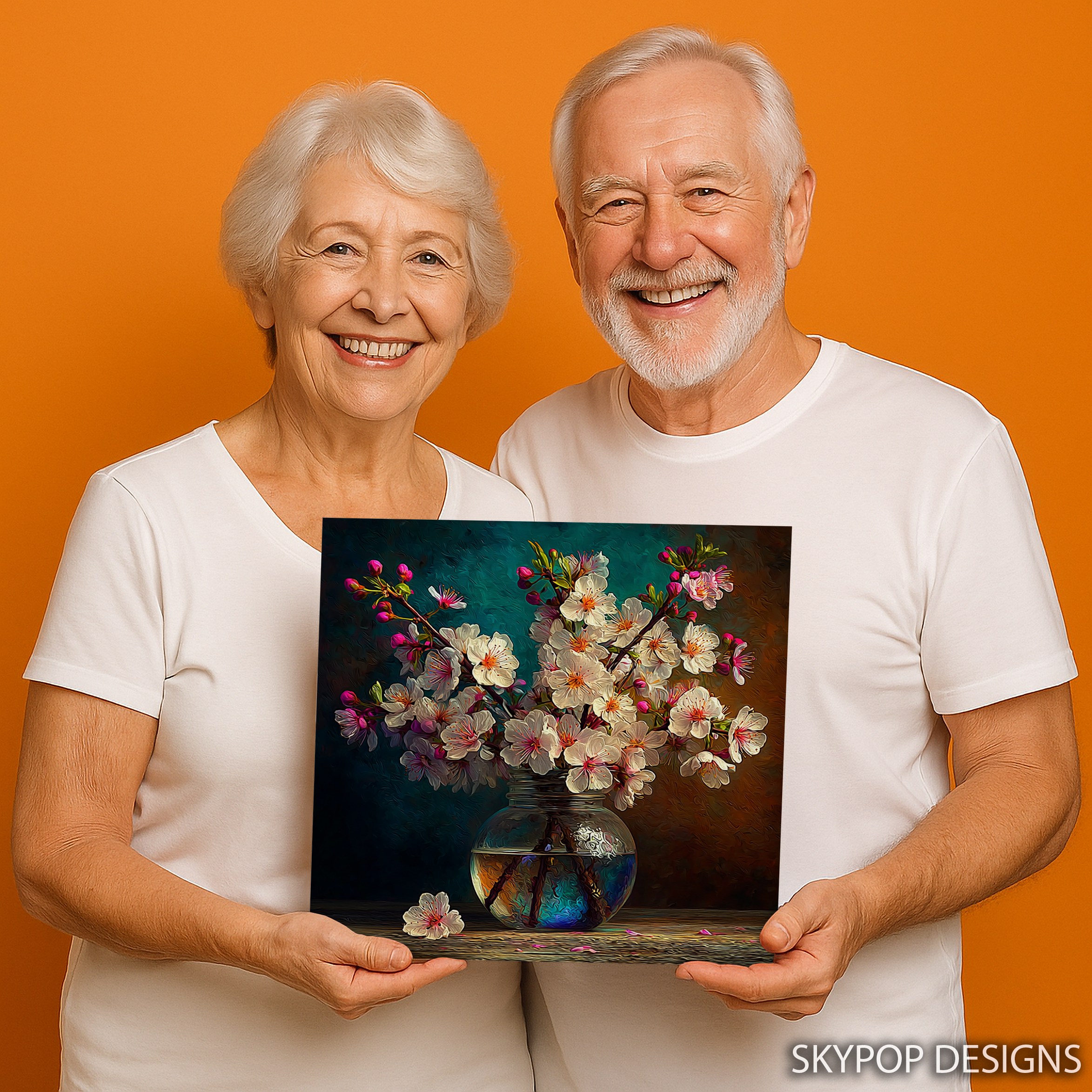 3.jpg Cherry Blossom Vase Art