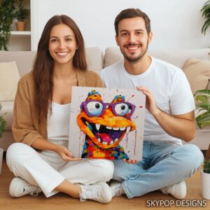 Frog Monster Art
