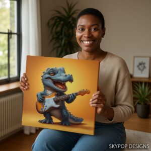 Crocodile Rock Star Art