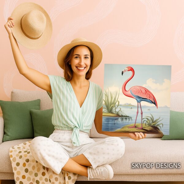 Flamingo Wildlife Art