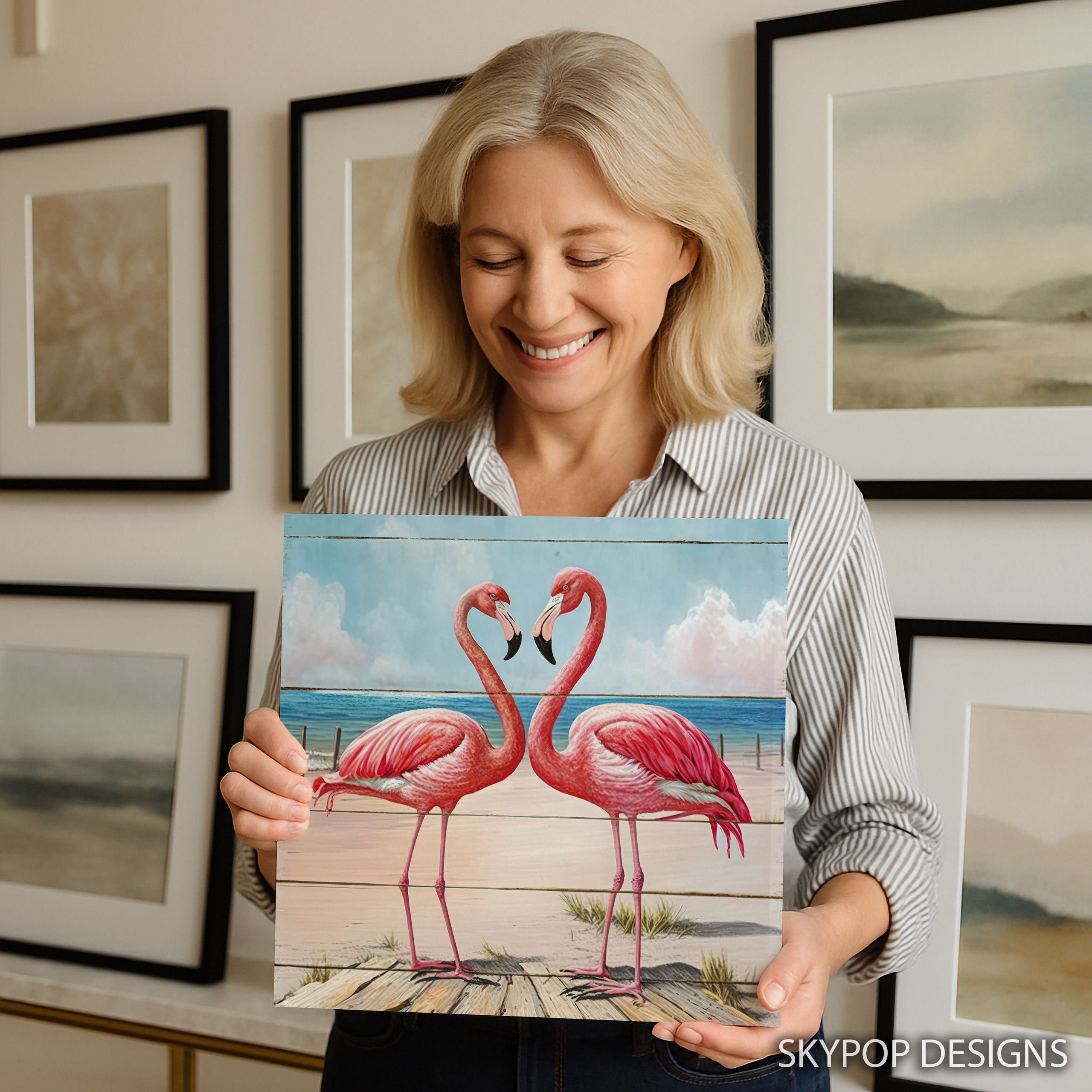 3.jpg Flamingo Love Serenade Art