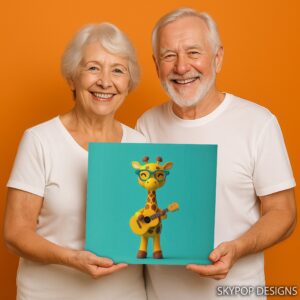 Giraffe Music Art