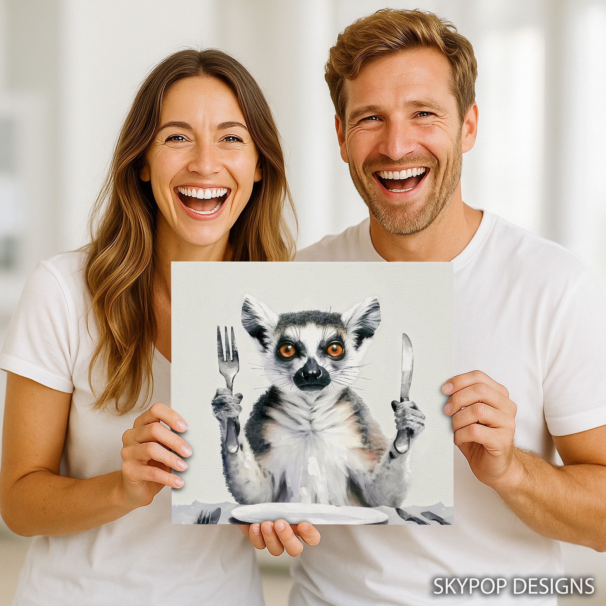 3.jpg Lemur Dining Art