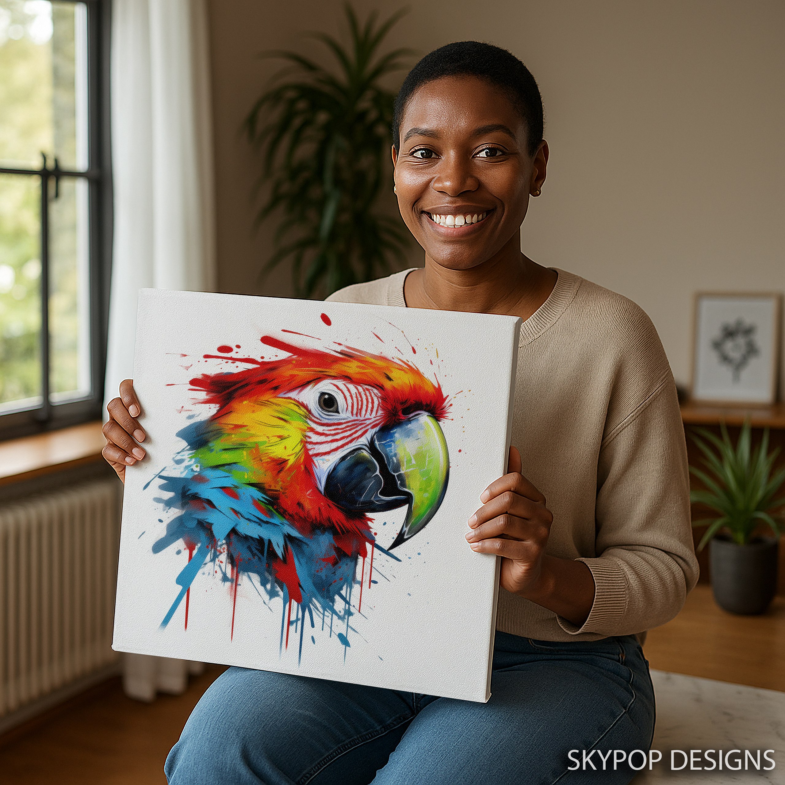 3.jpg Parrot Art