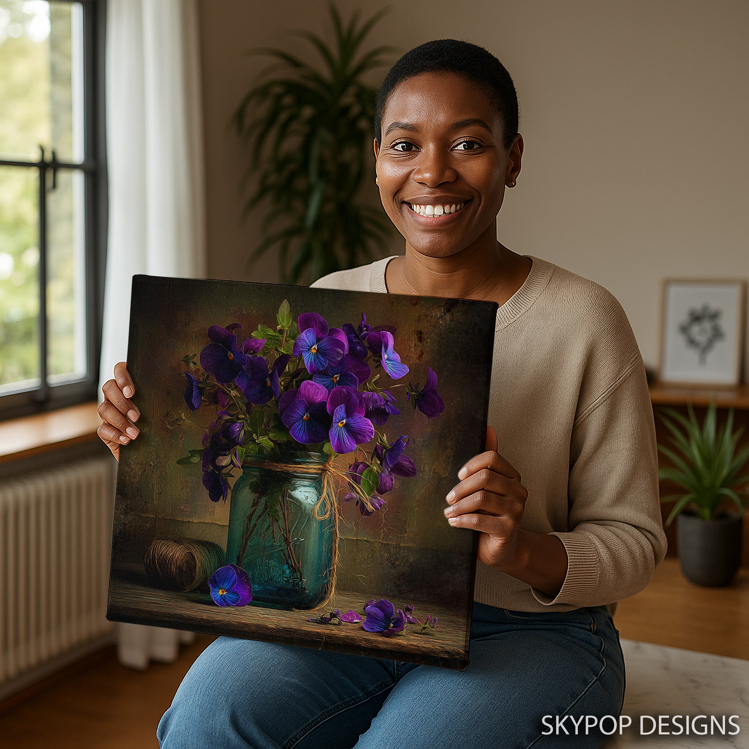 3.jpg Pansy Jar Art
