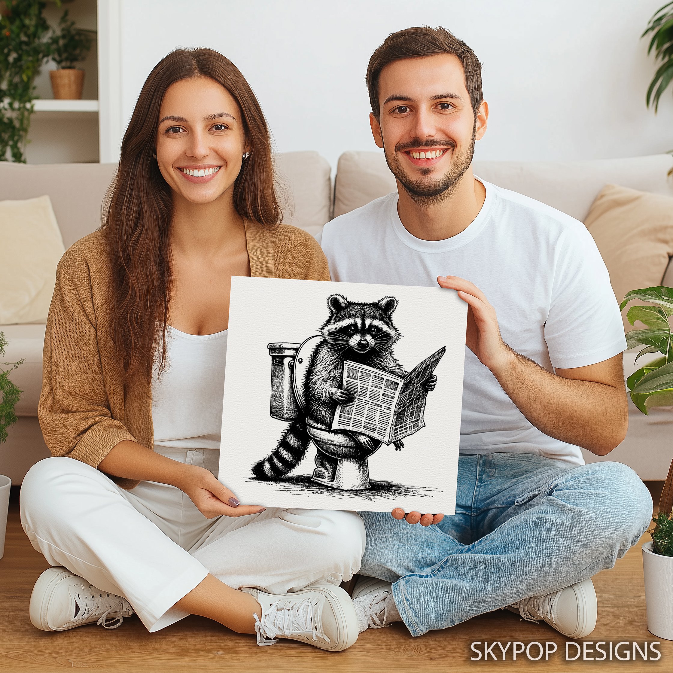3.jpg Raccoon Art