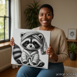 Raccoon Art