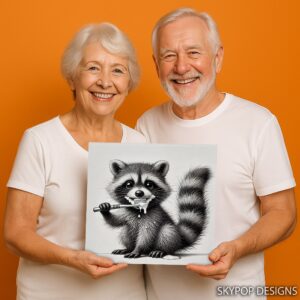 Raccoon Art