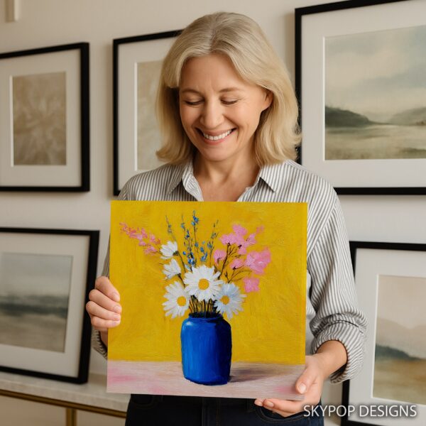 Daisy Bouquet Art