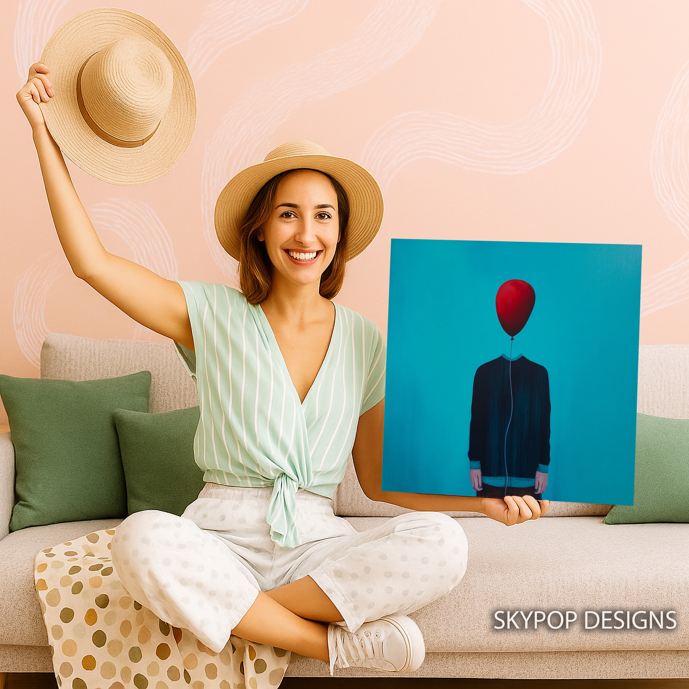 3.jpg Balloon Head Silhouette Art