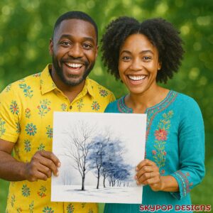 Winter Woods Art